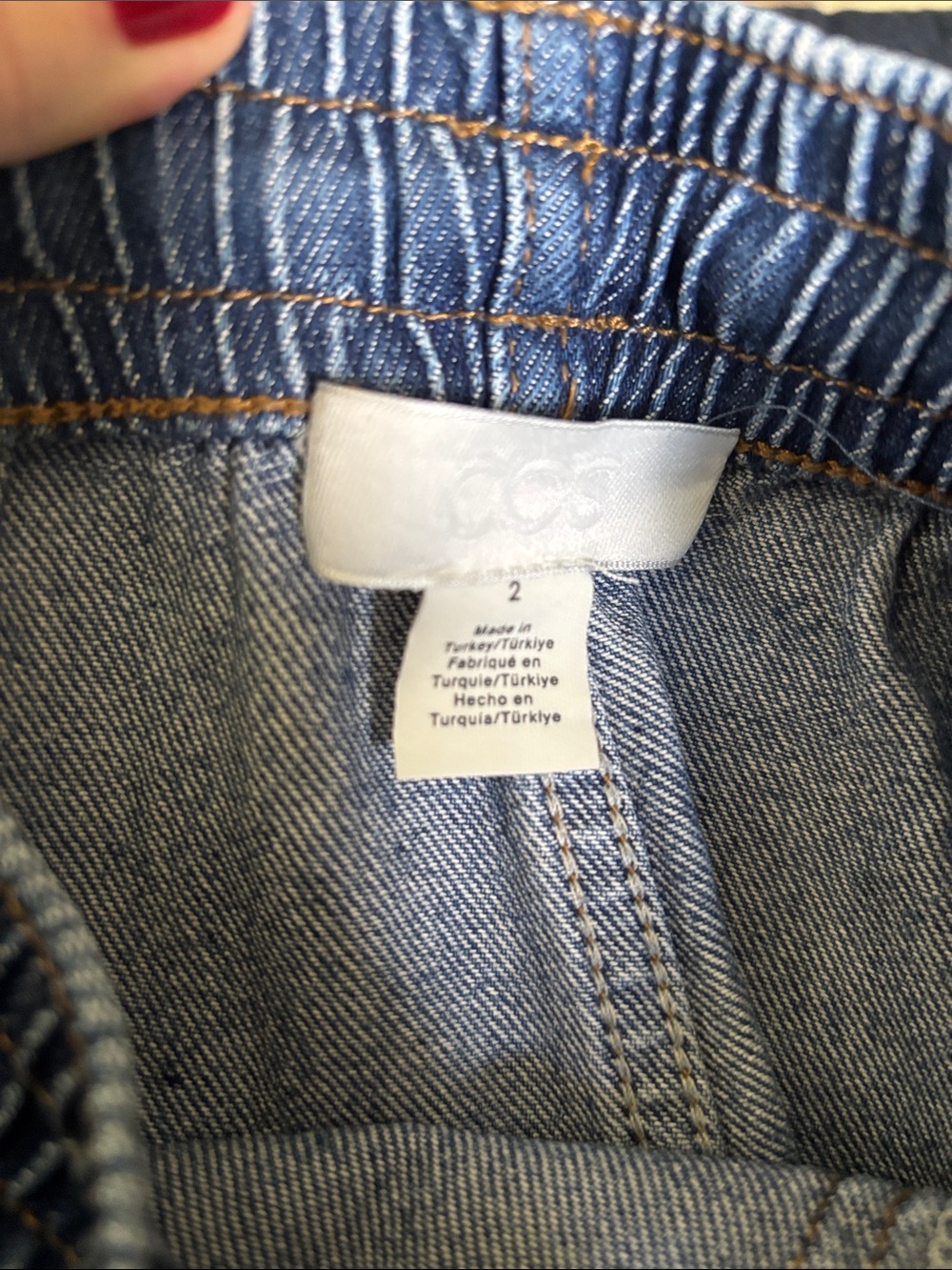 COS Wide-Leg Jeans in Blue Denim - Picture 5 of 7